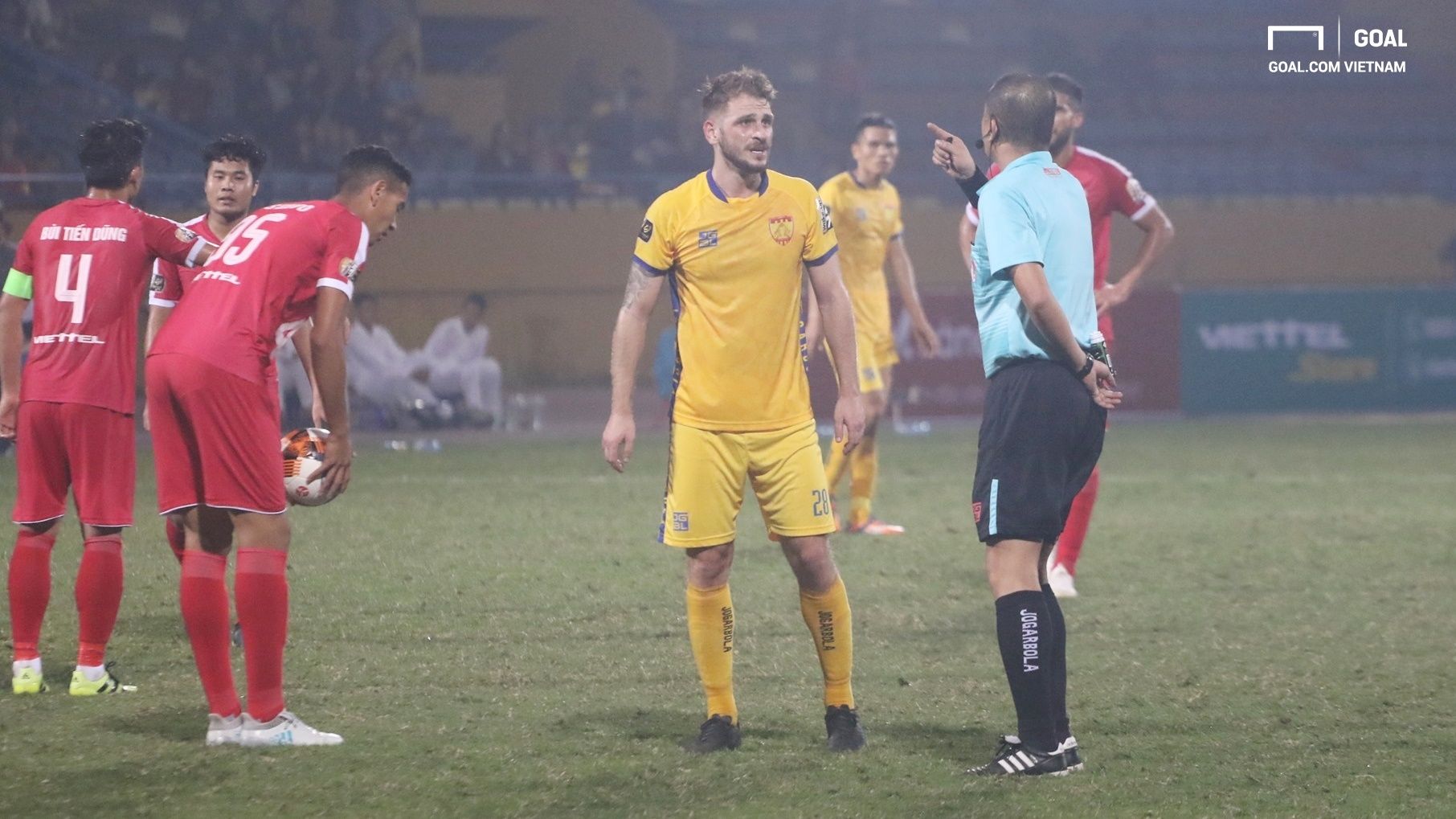 Gramoz Kurtaj Viettel vs Thanh Hoa V.League 2019