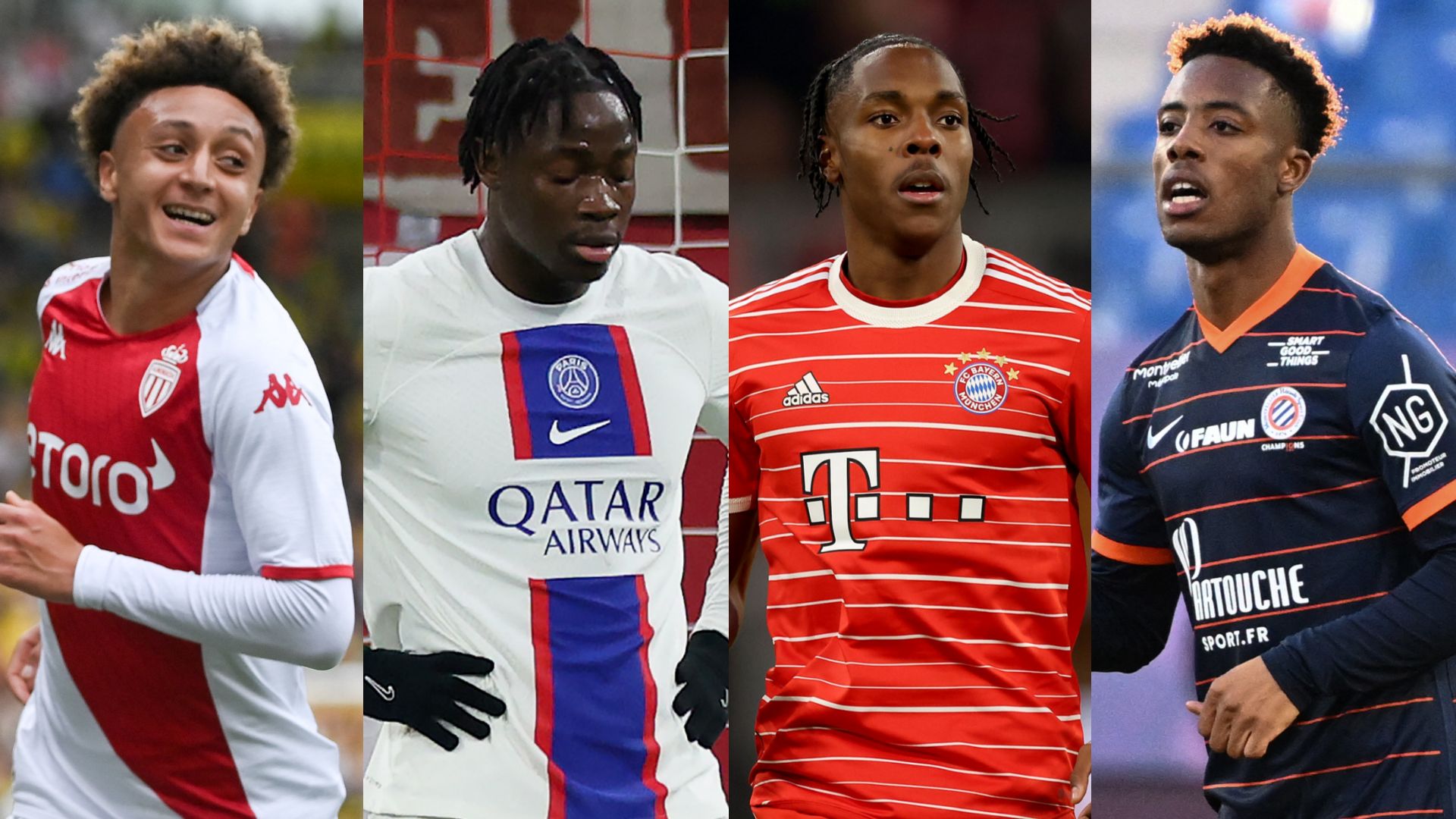 Equipe de France M20 Ben Seghir Bitshiabu Tel Wahi