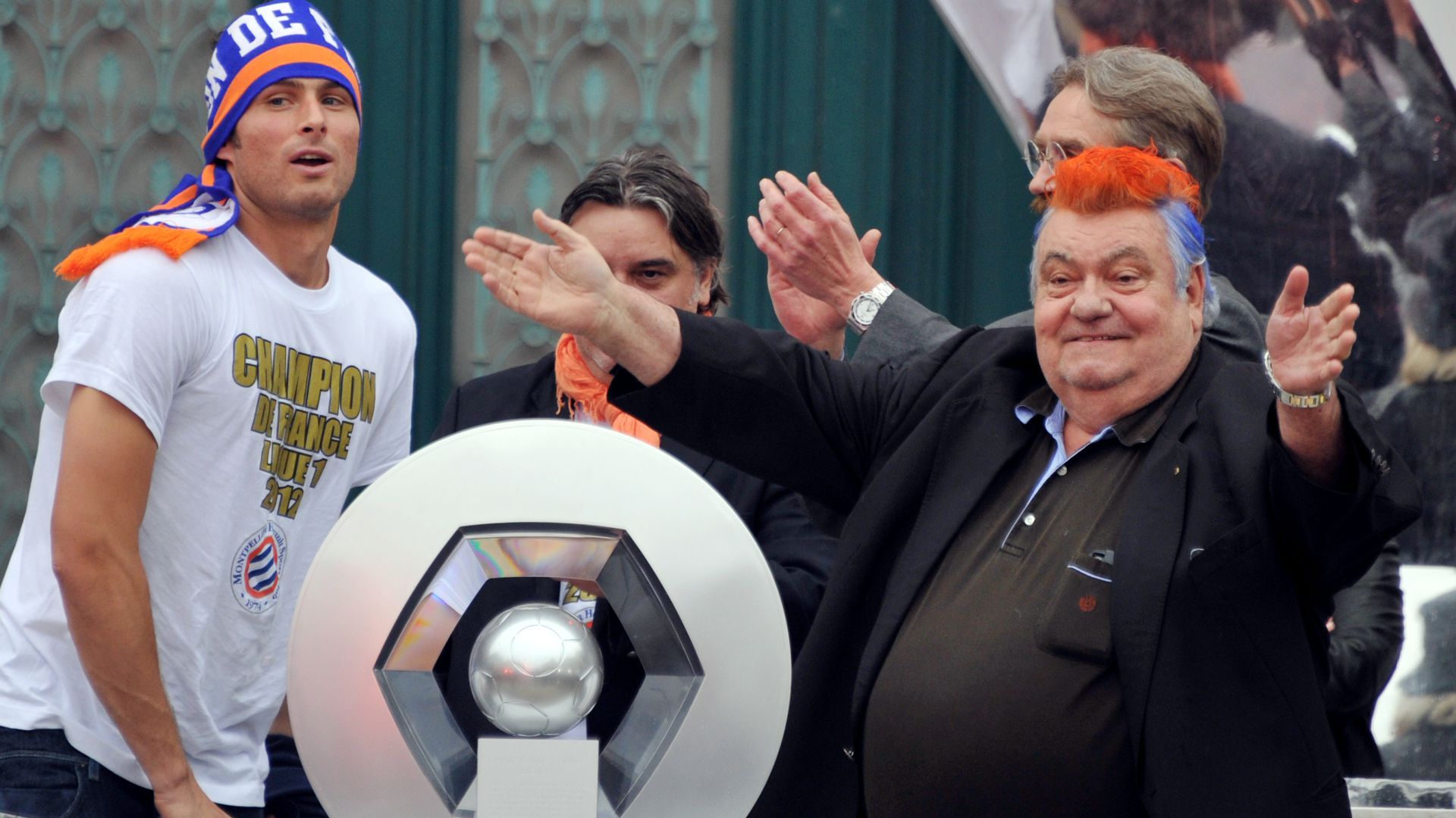 Louis Nicollin Olivier Giroud Montpellier