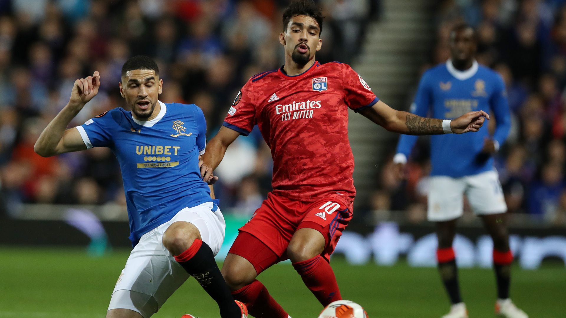 Lucas Paqueta Rangers Lyon Europa League 16092021
