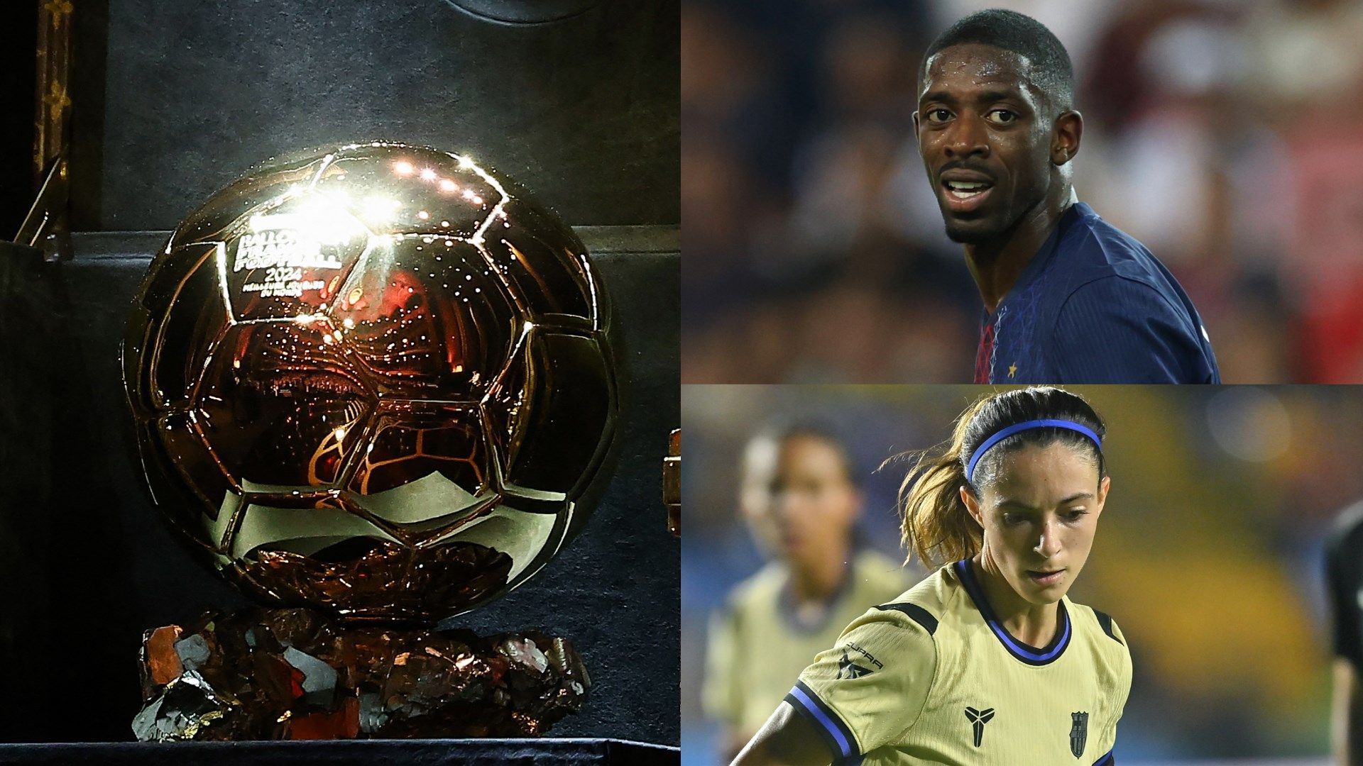 Ballon d'Or Ousmane Dembele Aitana Bonmati
