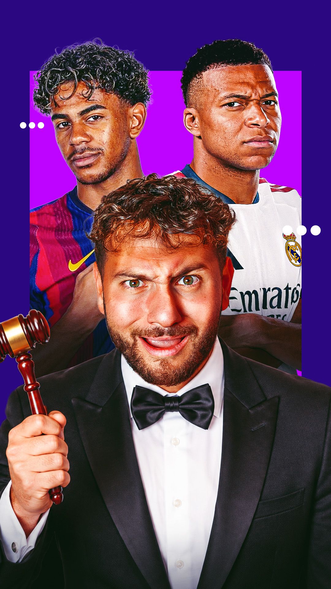 Front Three Champions League auction GFX