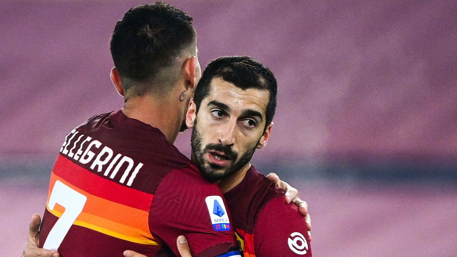 Mkhitaryan Pellegrini Roma