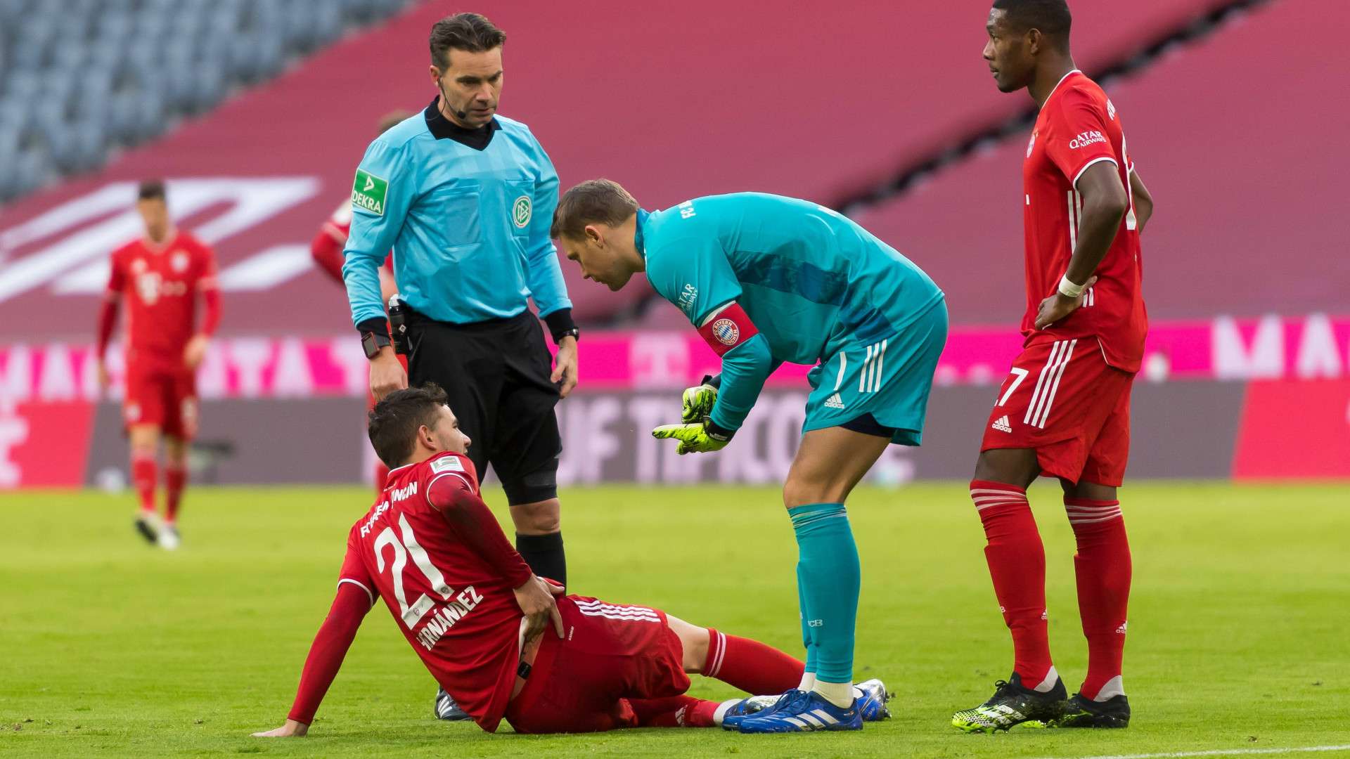 GERMANY ONLY: LUCAS HERNANDEZ BAYERN MÜNCHEN BUNDESLIGA 21112020