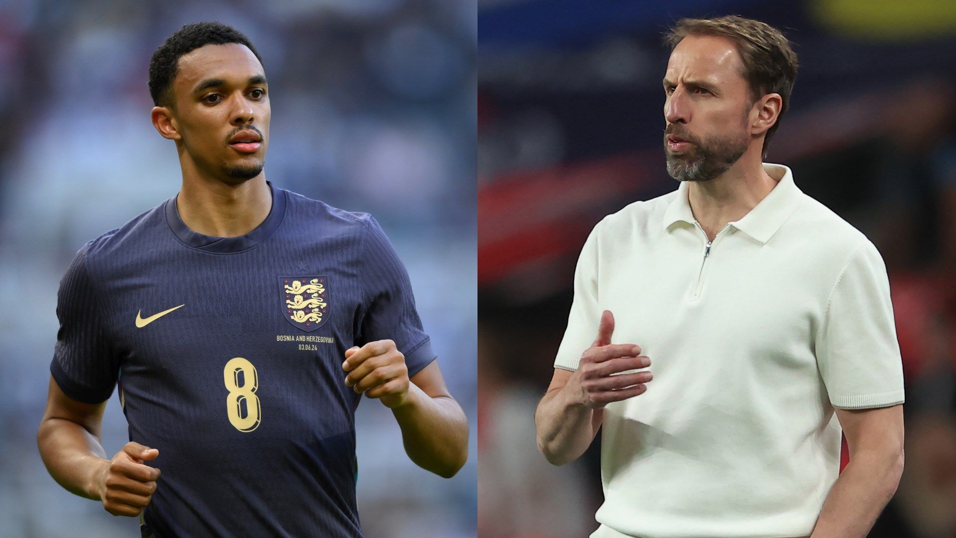 Trent Alexander-Arnold Gareth Southgate