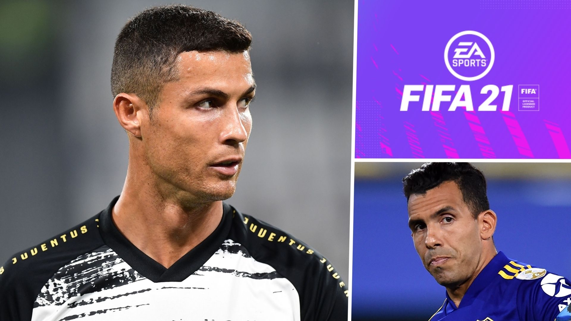 Cristiano Ronaldo Juventus Carlos Tevez Boca FIFA 21