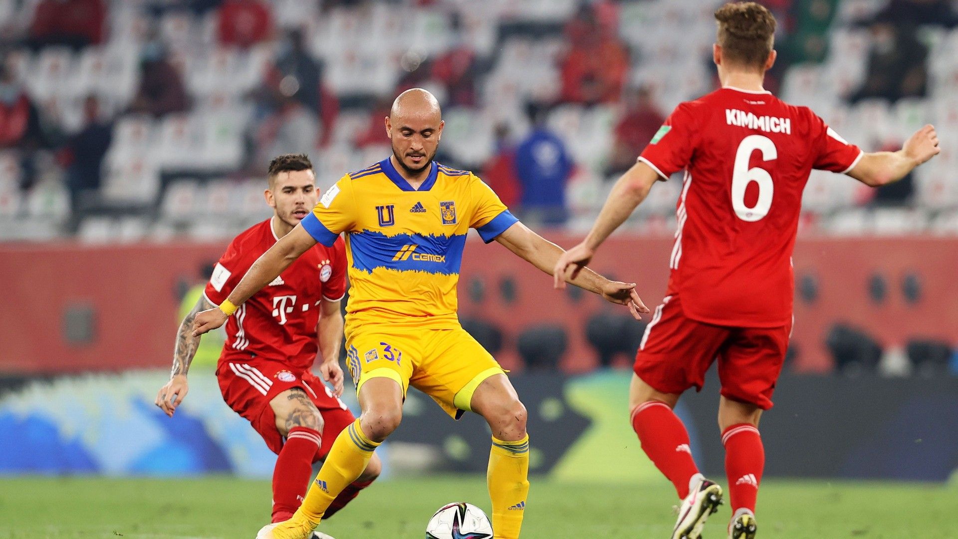 Carlos González Joshua Kimmich Tigres vs Bayern Múnich Mundial de Clubes
