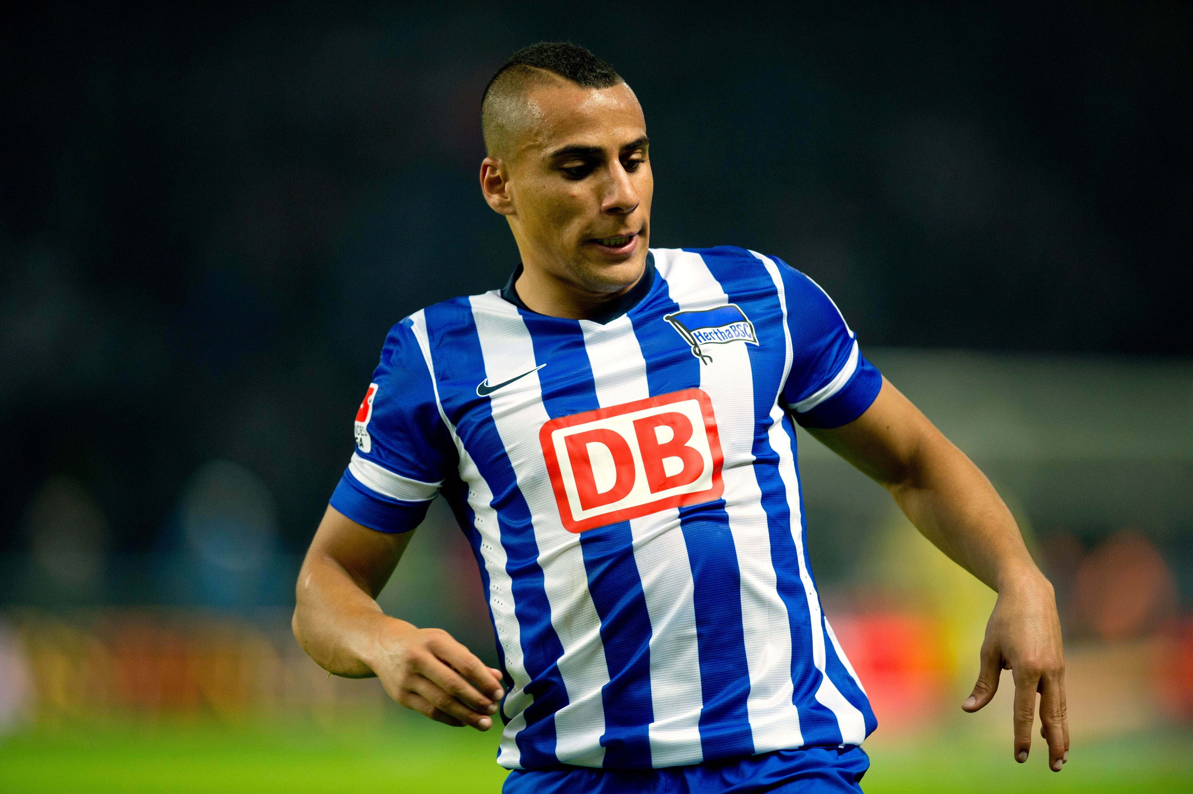 Hertha Berlin's Anis Ben-Hatira.