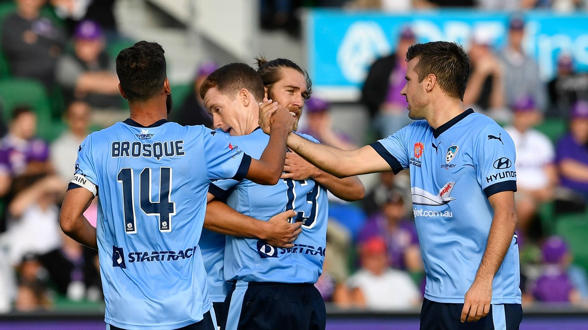 Brandon O'Neill Perth Glory v Sydney FC A-League 26032017