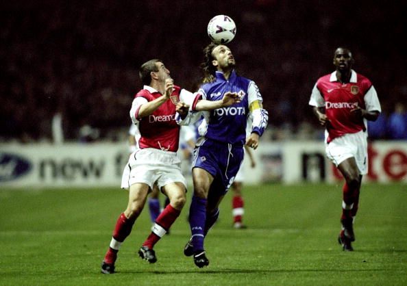 Gabriel Batistuta Fiorentina Arsenal 1999 UEFA Champions League