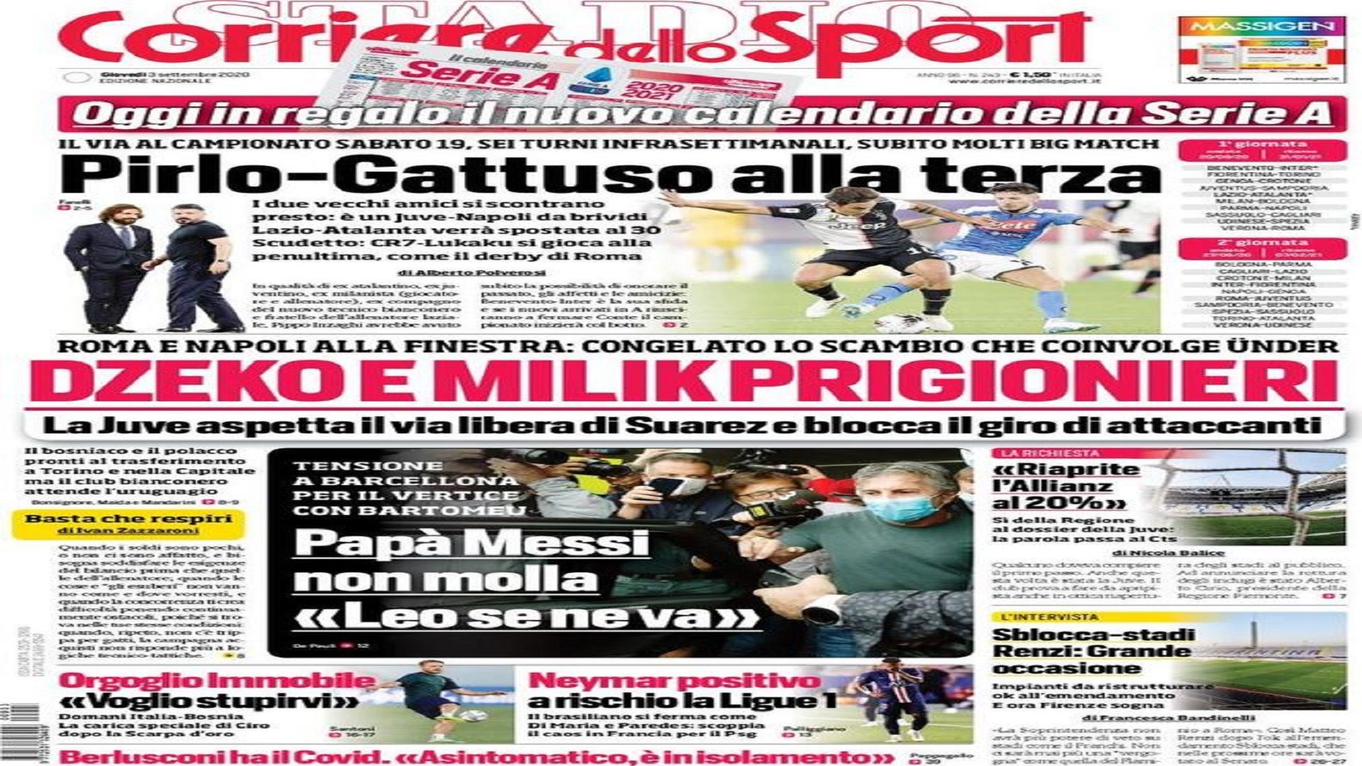 3 September embed only Cds