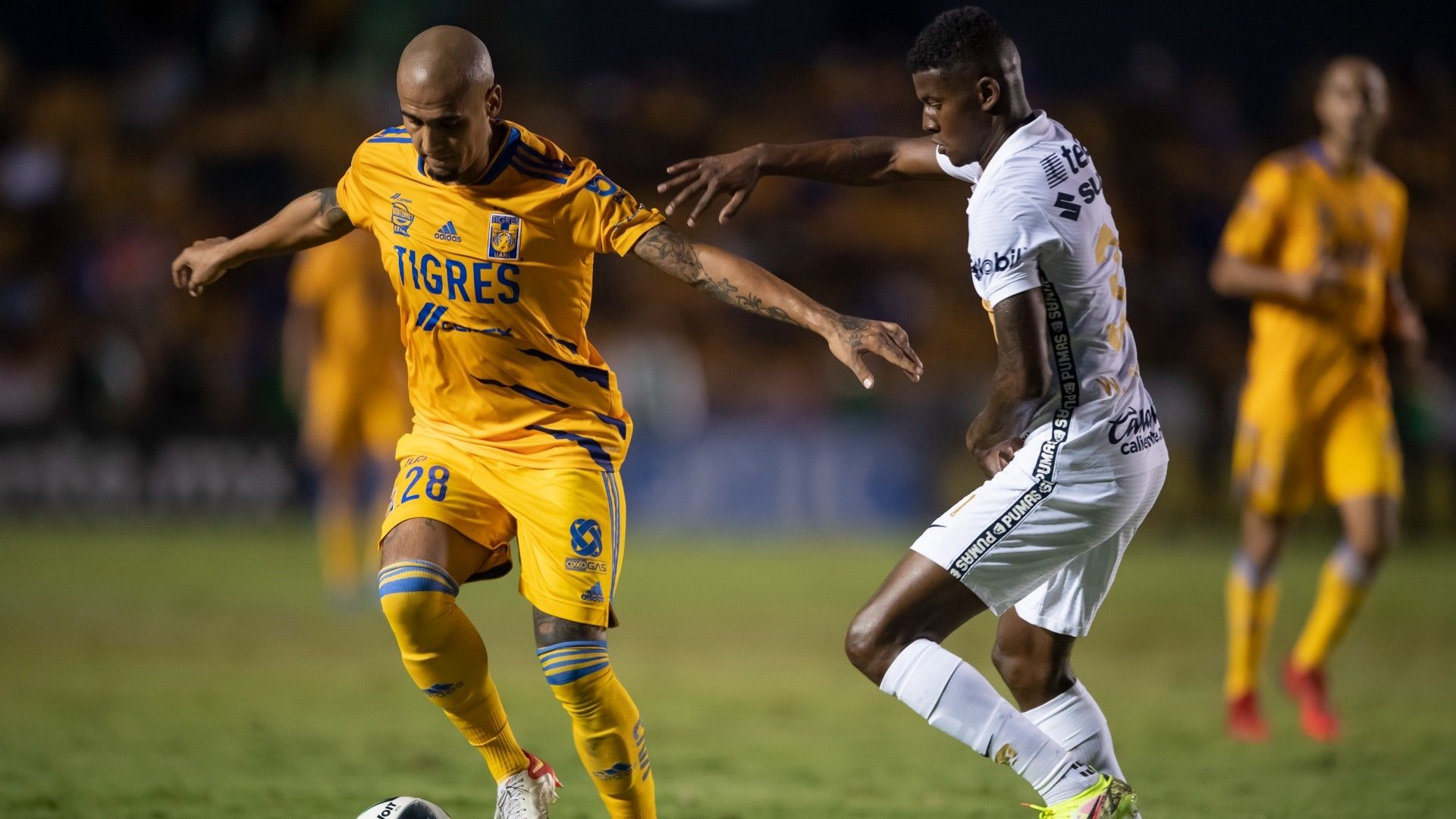 Luis Rodríguez Washington Corozo Tigres Pumas Apertura 2021