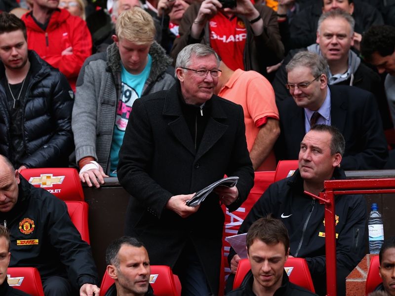 EPL - Manchester United v Swansea City, Sir Alex Ferguson