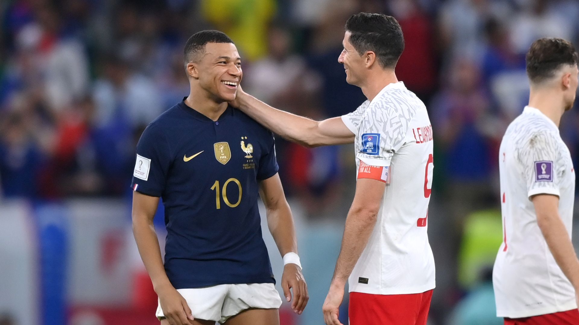 France Pologne Coupe du monde Mbappé Lewandowski