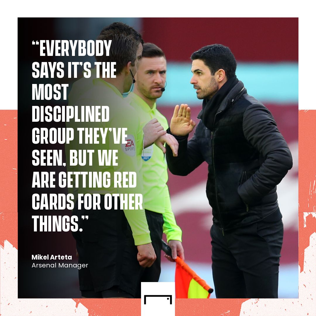 Arteta quote referees