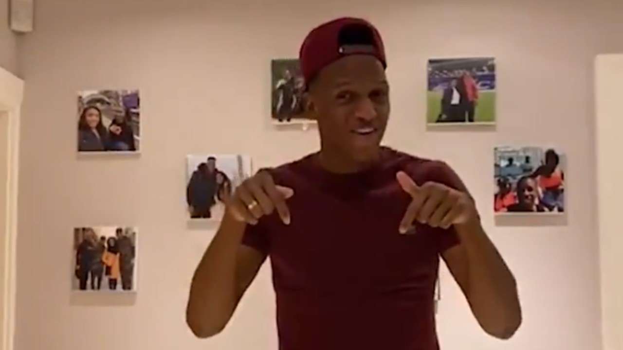Yerry Mina profesor de español