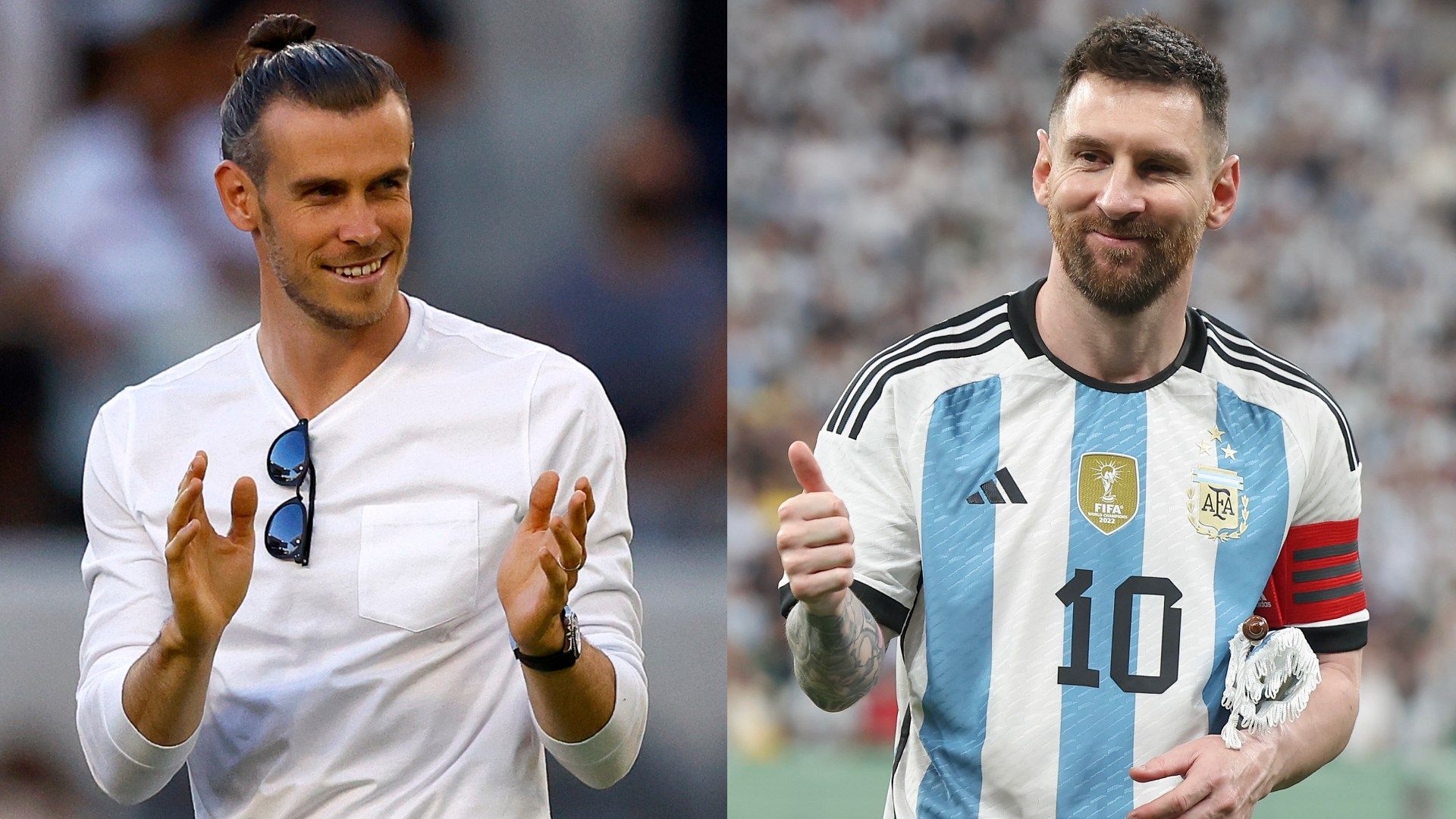 Gareth Bale Lionel Messi
