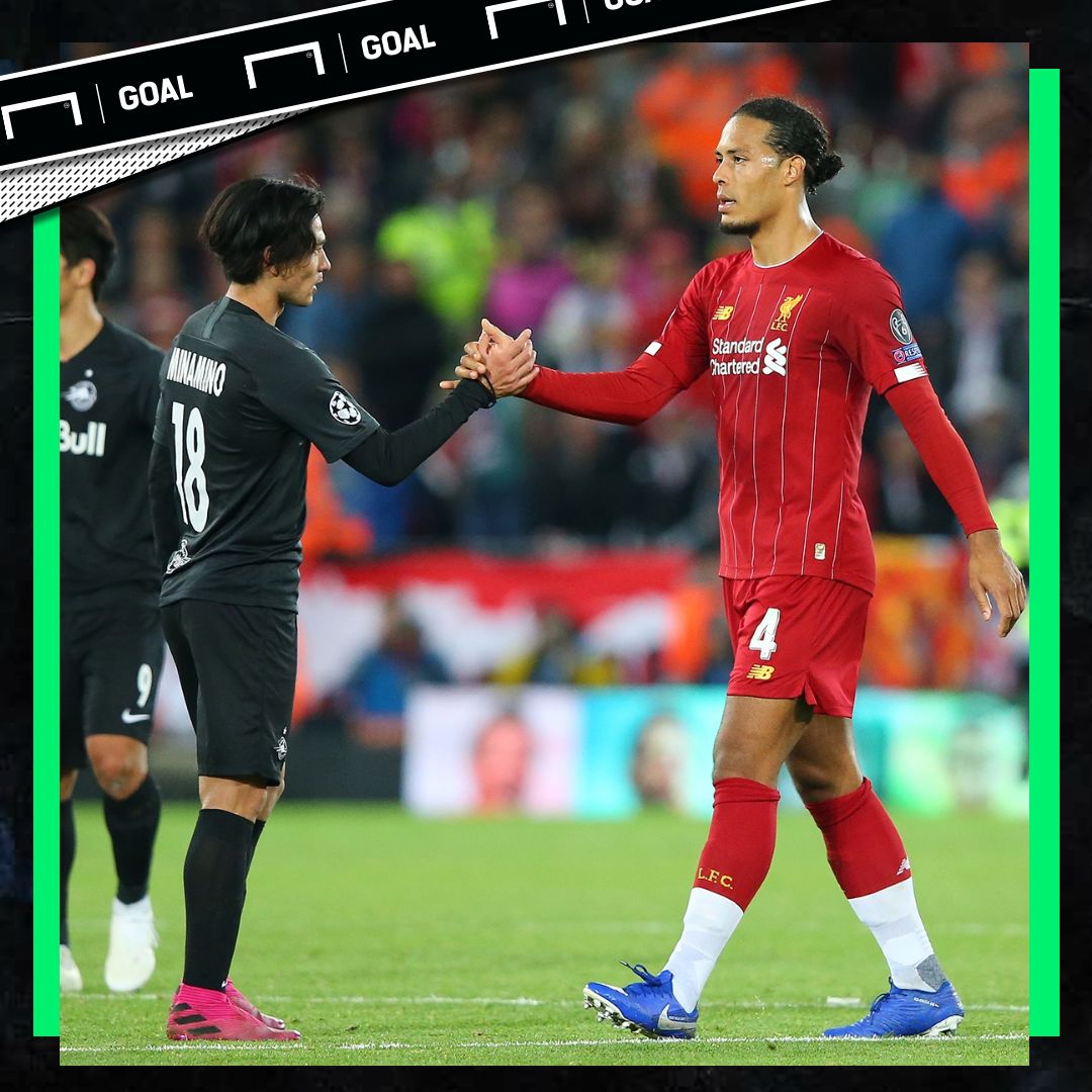 Takumi Minamino Salzburg Liverpool PS