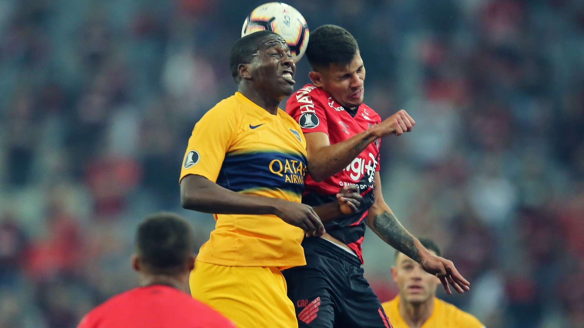 Jan hurtado Rony Athletico Paranaense Boca Copa Libertadores 24072019