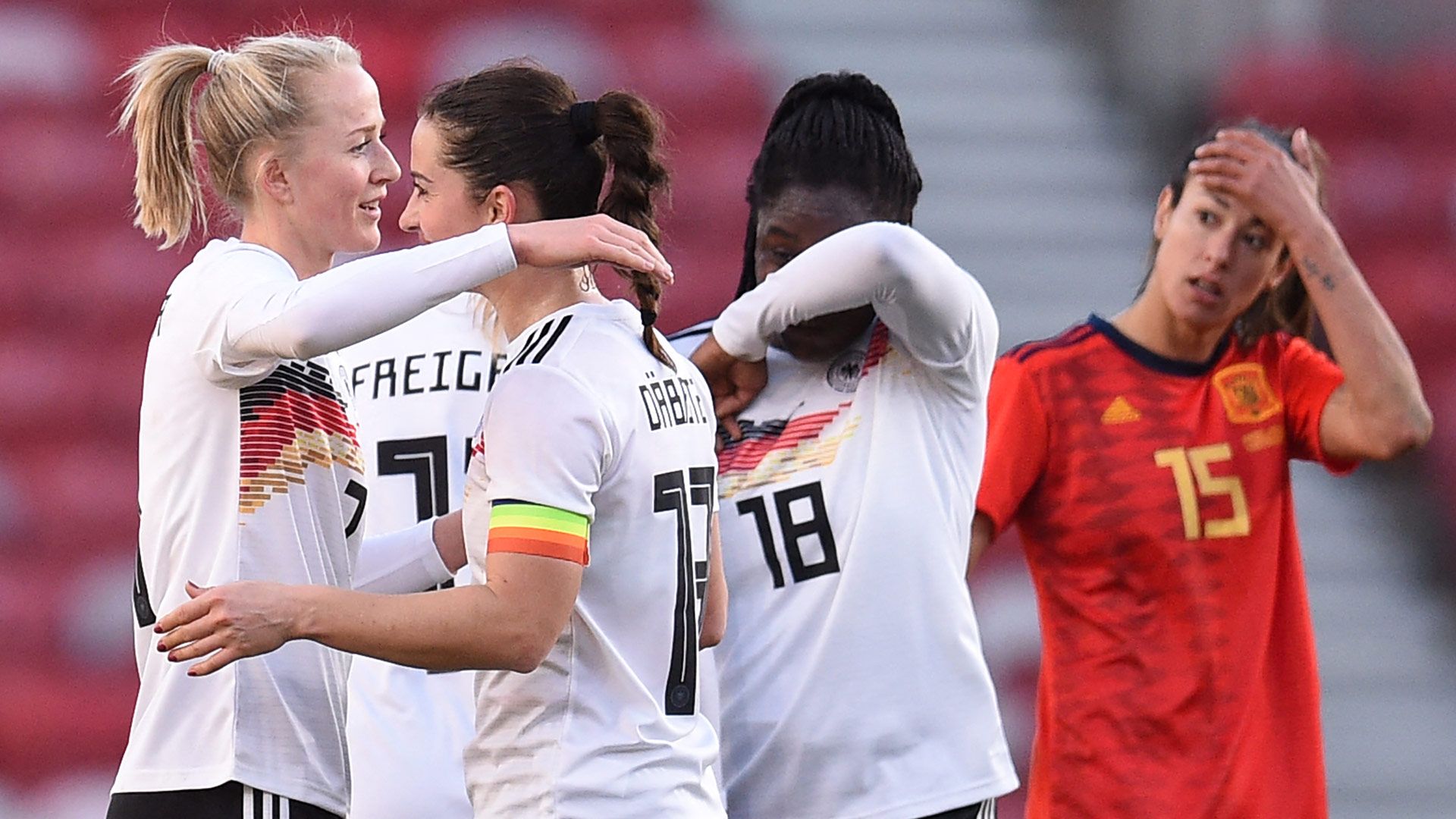 Deutschland Frauen Spanien