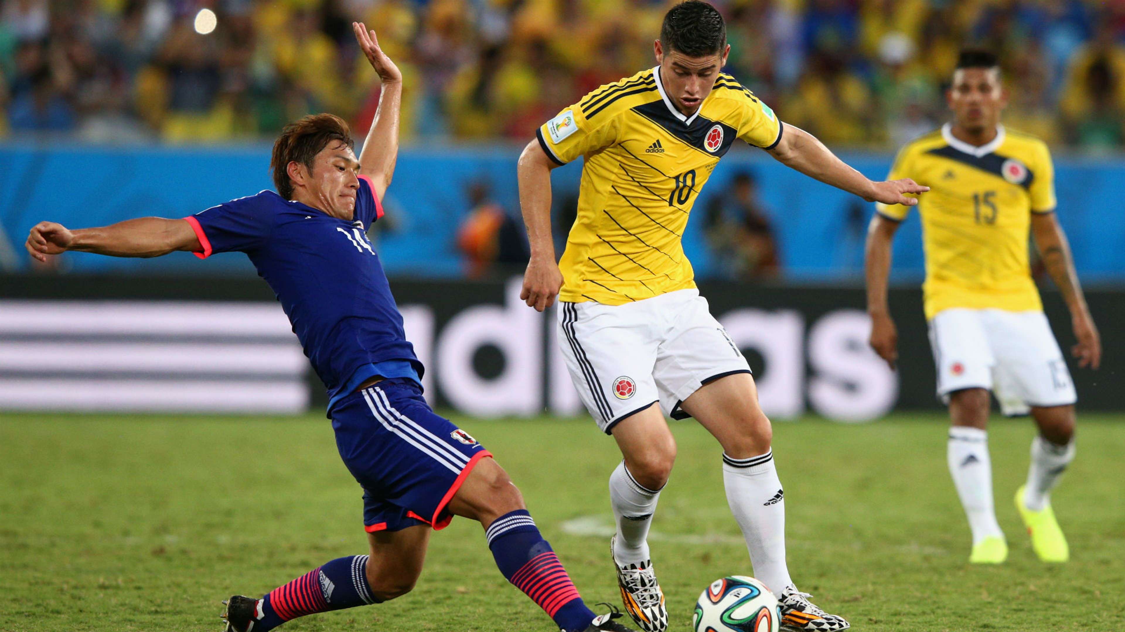 James Rodríguez Colombia vs Japón Brasil 2014
