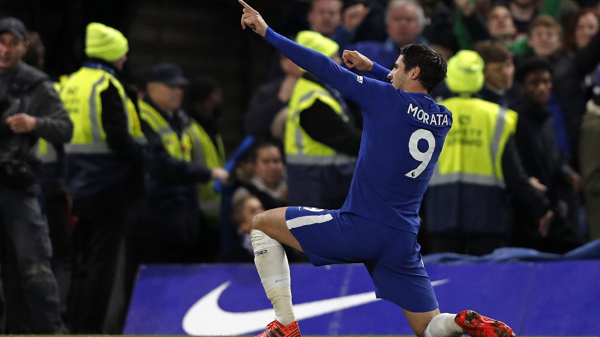 Alvaro Morata Chelsea Manchester United