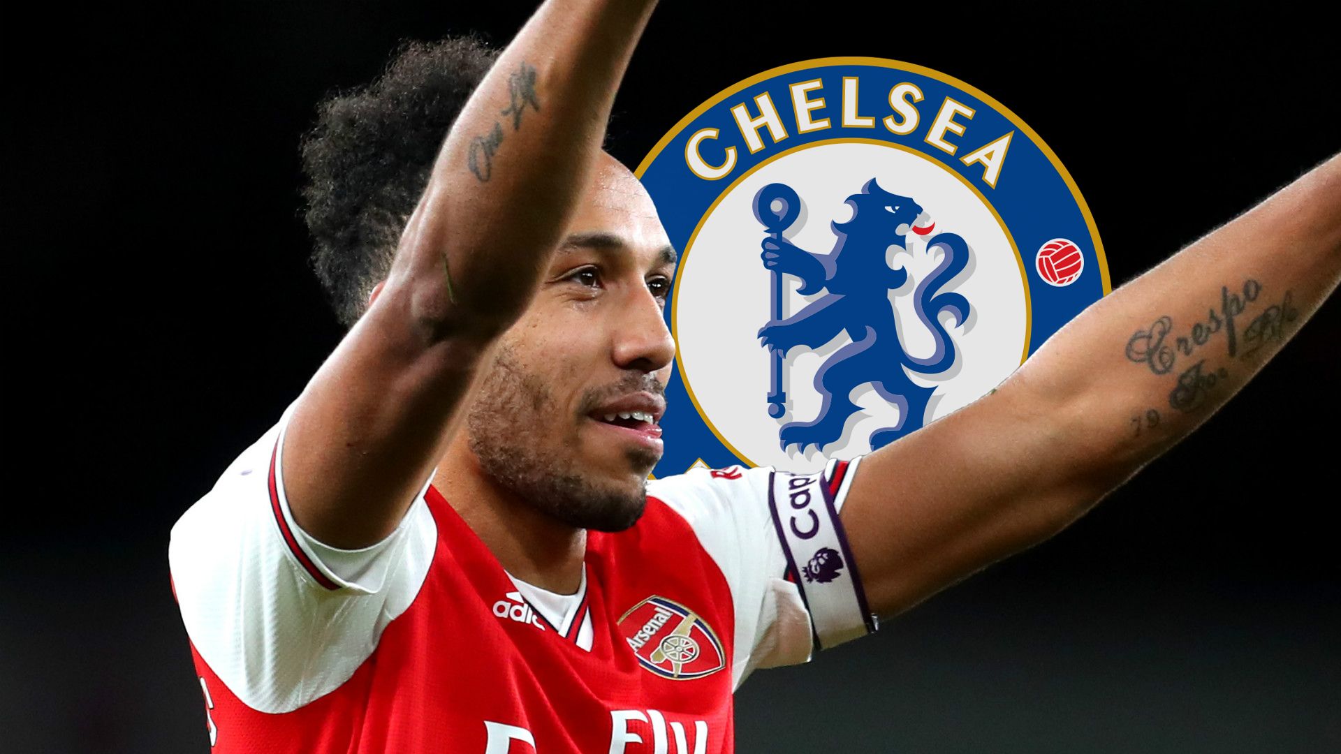 Pierre-Emerick Aubameyang Arsenal Chelsea 2019-20