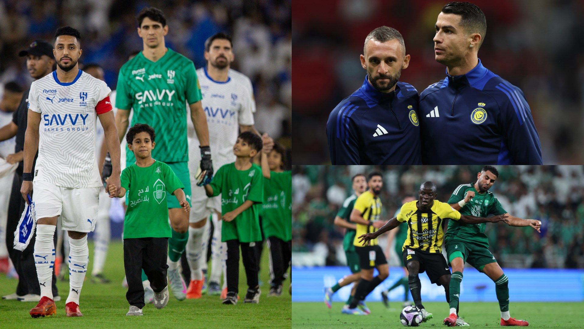 Al Hilal Marcelo Brozovic Cristiano Ronaldo Al Ahli vs Al Ittihad