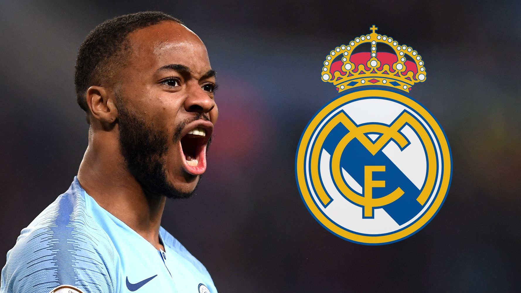 Raheem Sterling, Real Madrid logo