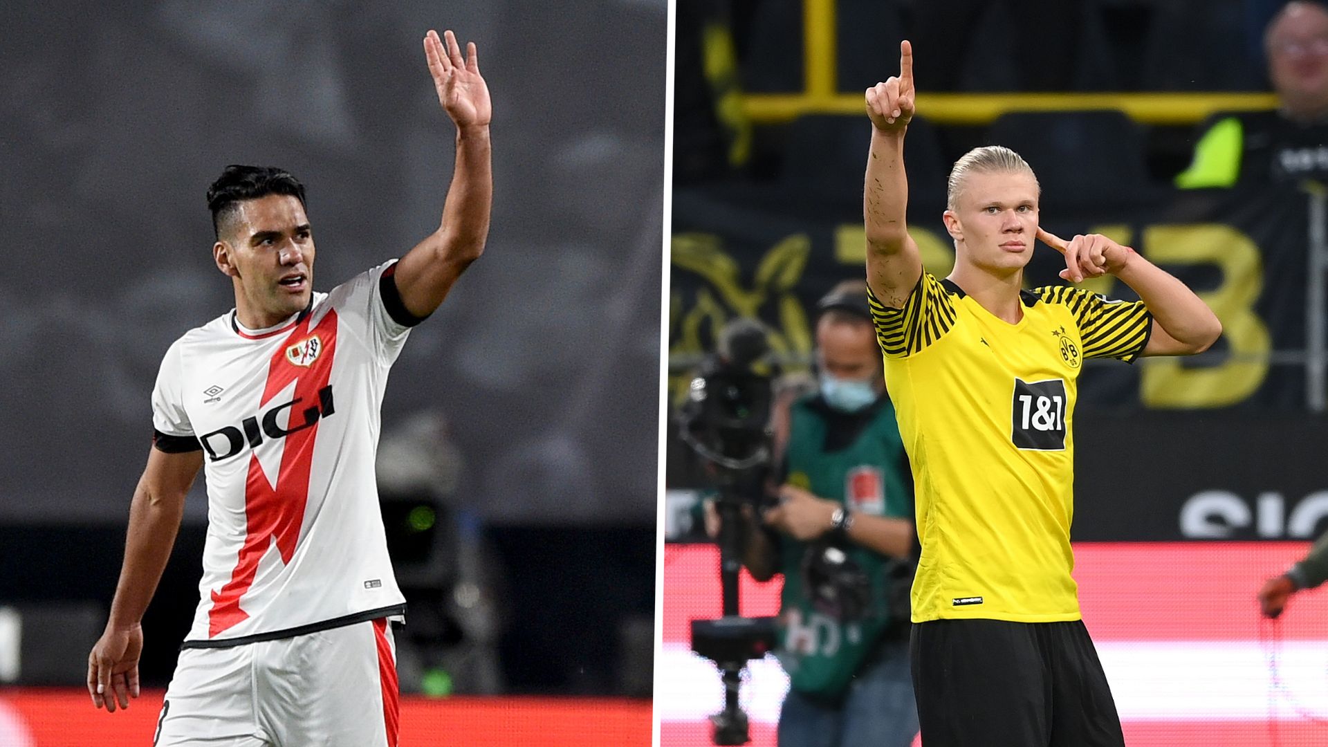 Radamel Falcao, Erling Haaland GFX