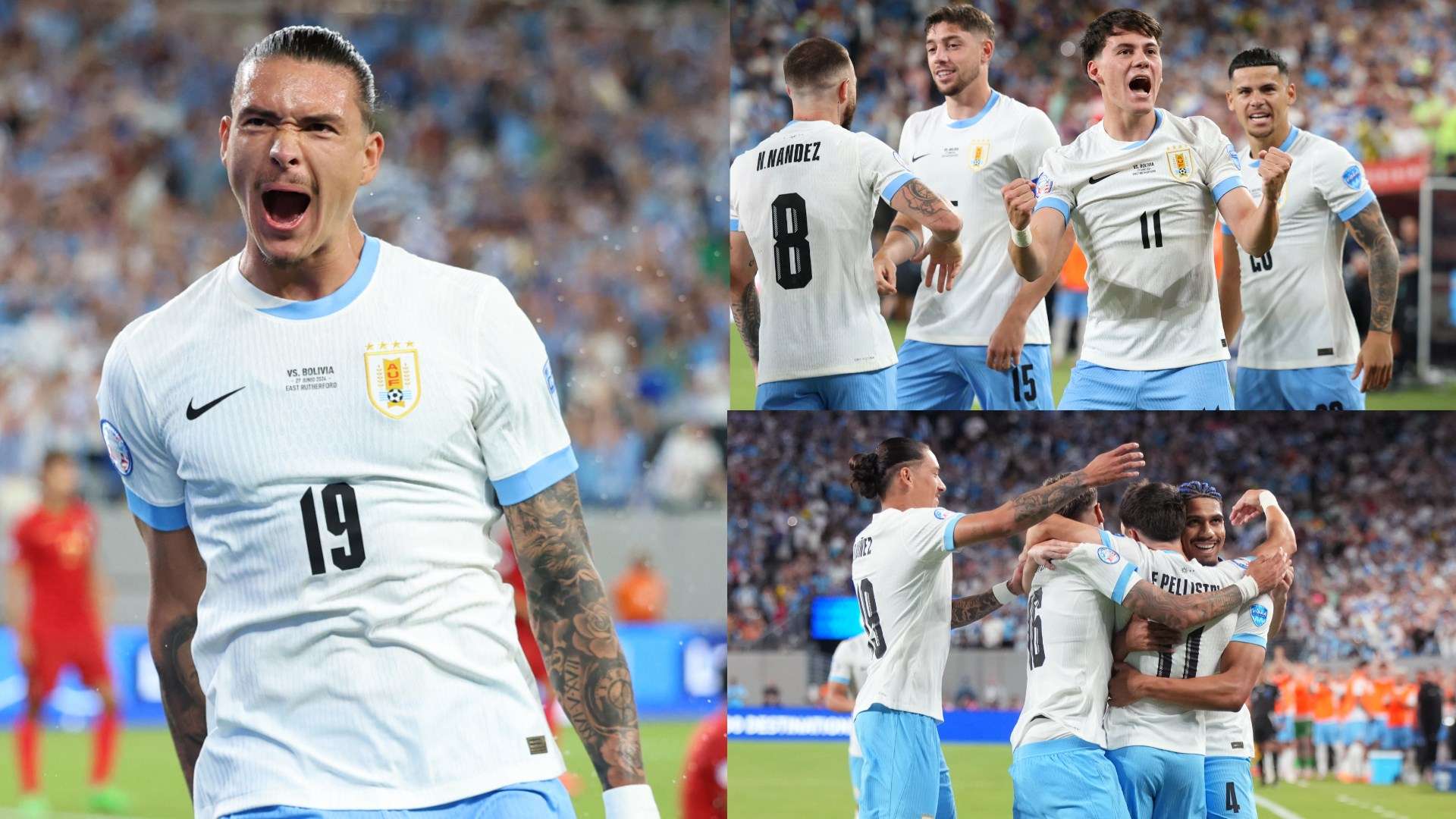Dazzling Darwin Nunez leads Uruguay to Copa America victory over Bolivia,  atop Group C and into knockout stage | Goal.com
