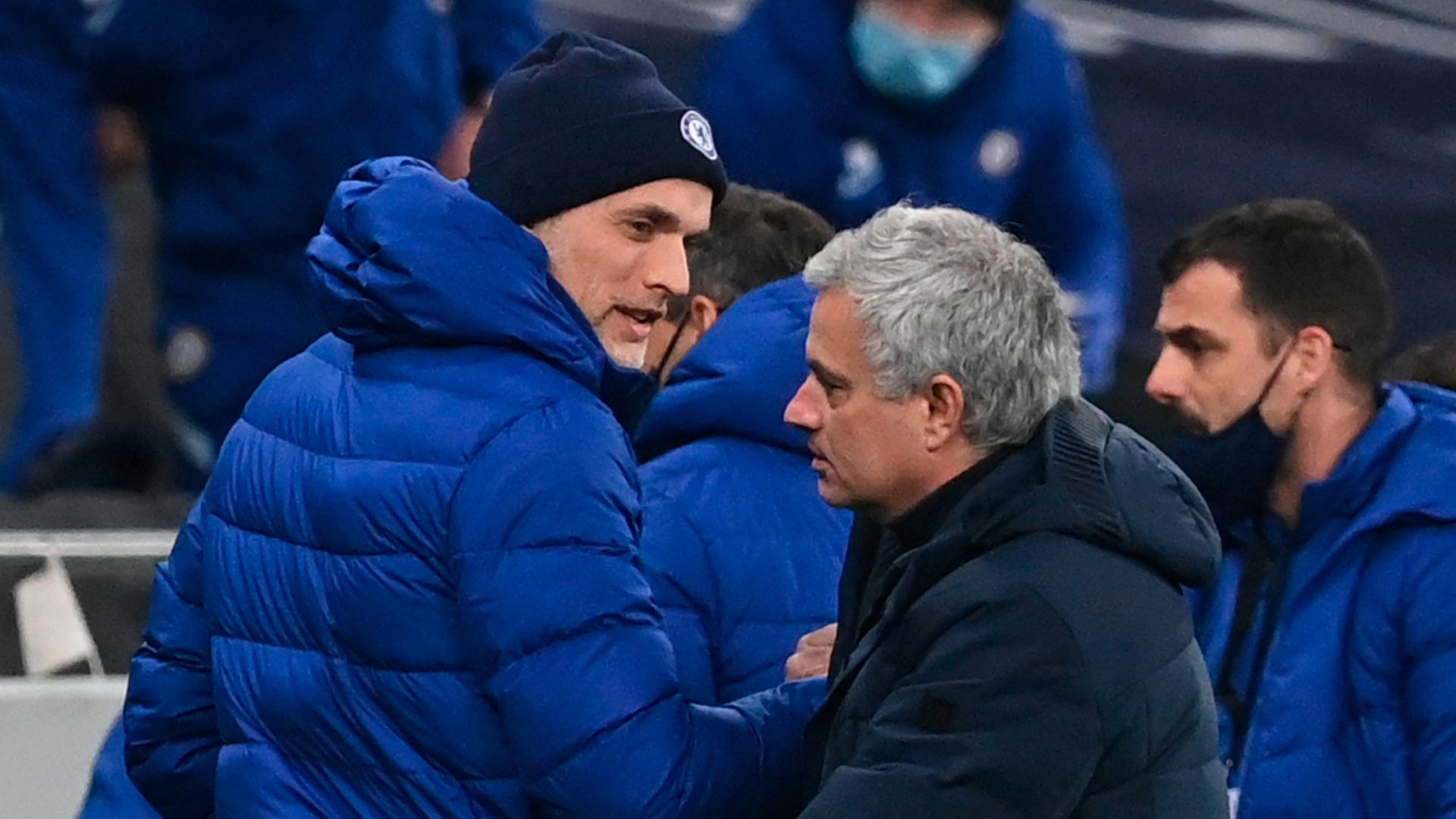 Thomas Tuchel Jose Mourinho Chelsea Tottenham 2020-21
