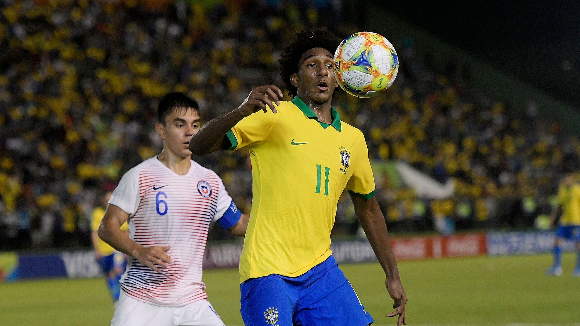 Thalles Magno Brasil Chile Mundial sub-17 06 11 2019