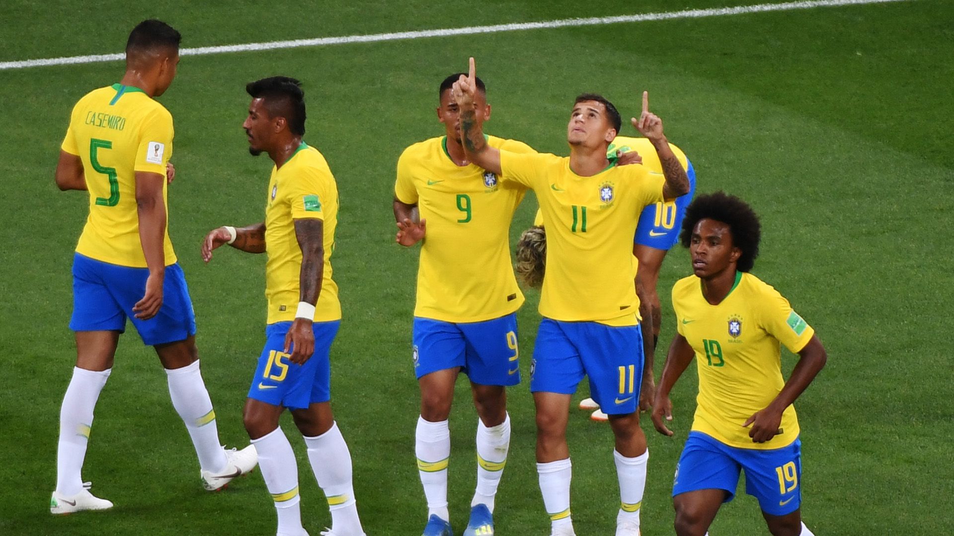 Coutinho Brazil Switzerland World Cup 17062018