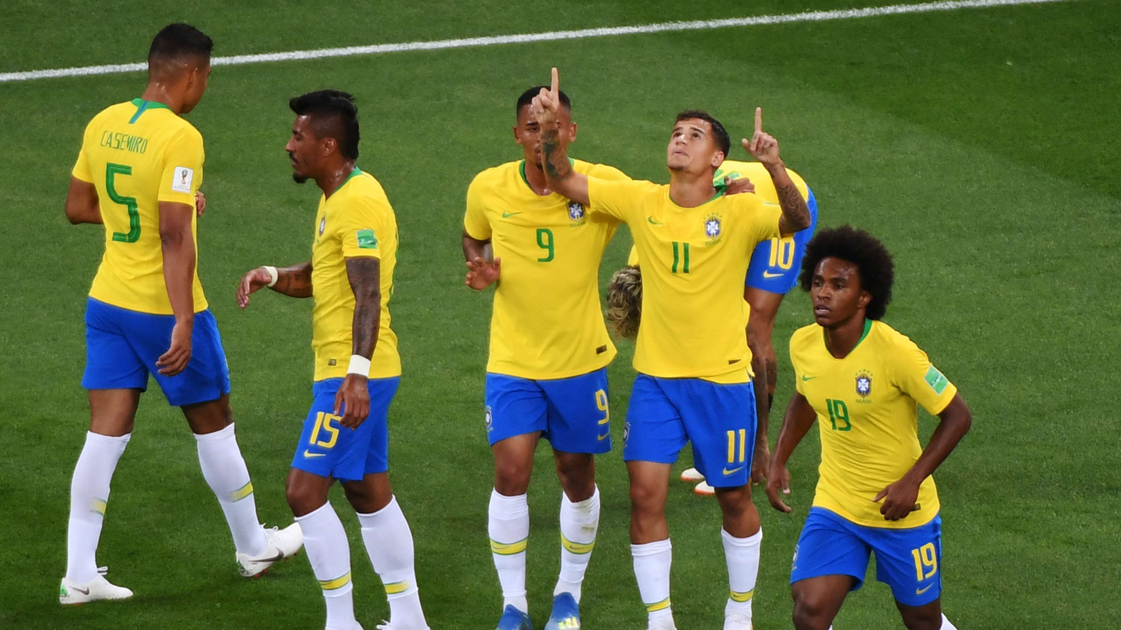 Coutinho Brazil Switzerland World Cup 17062018