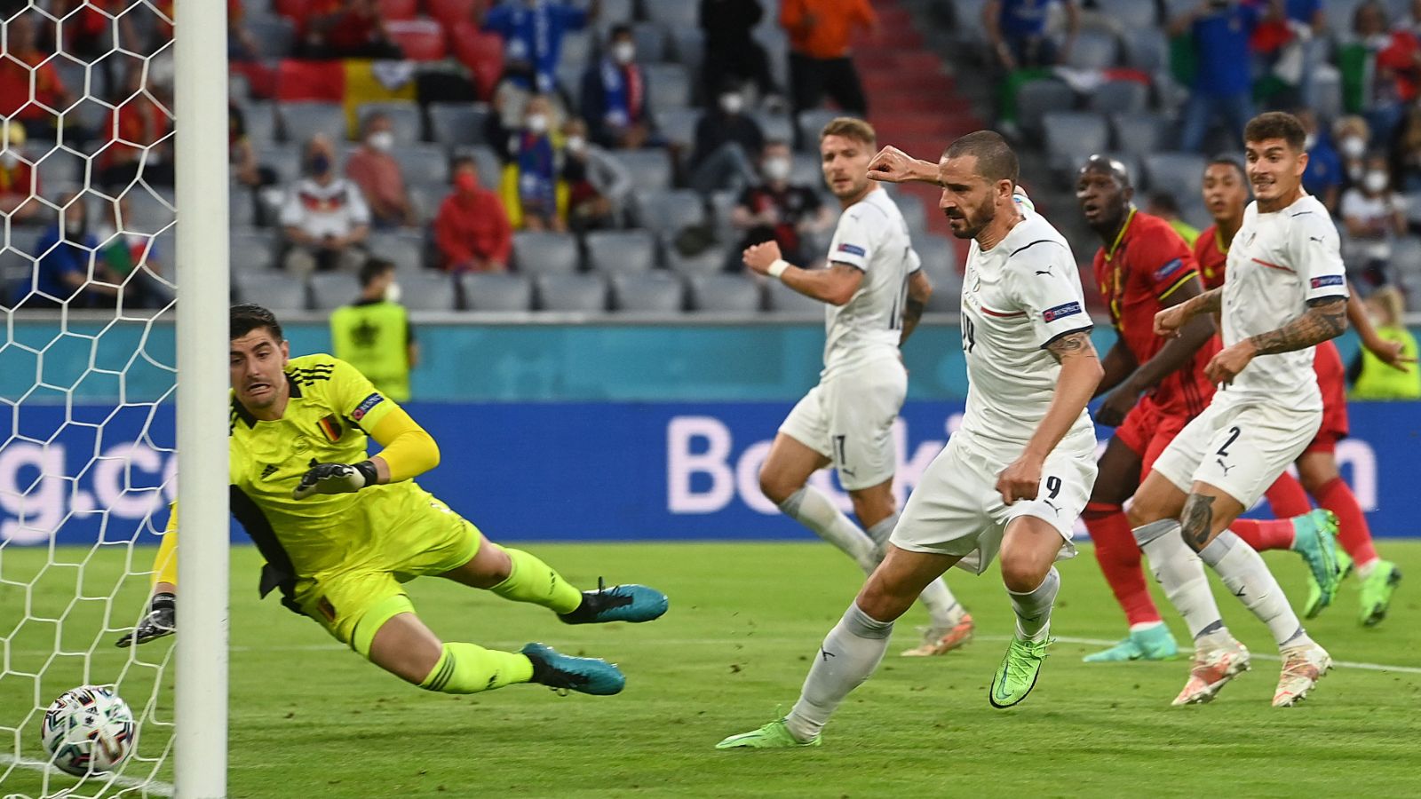 Bonucci, Bélgica vs. Italia Eurocopa 2021