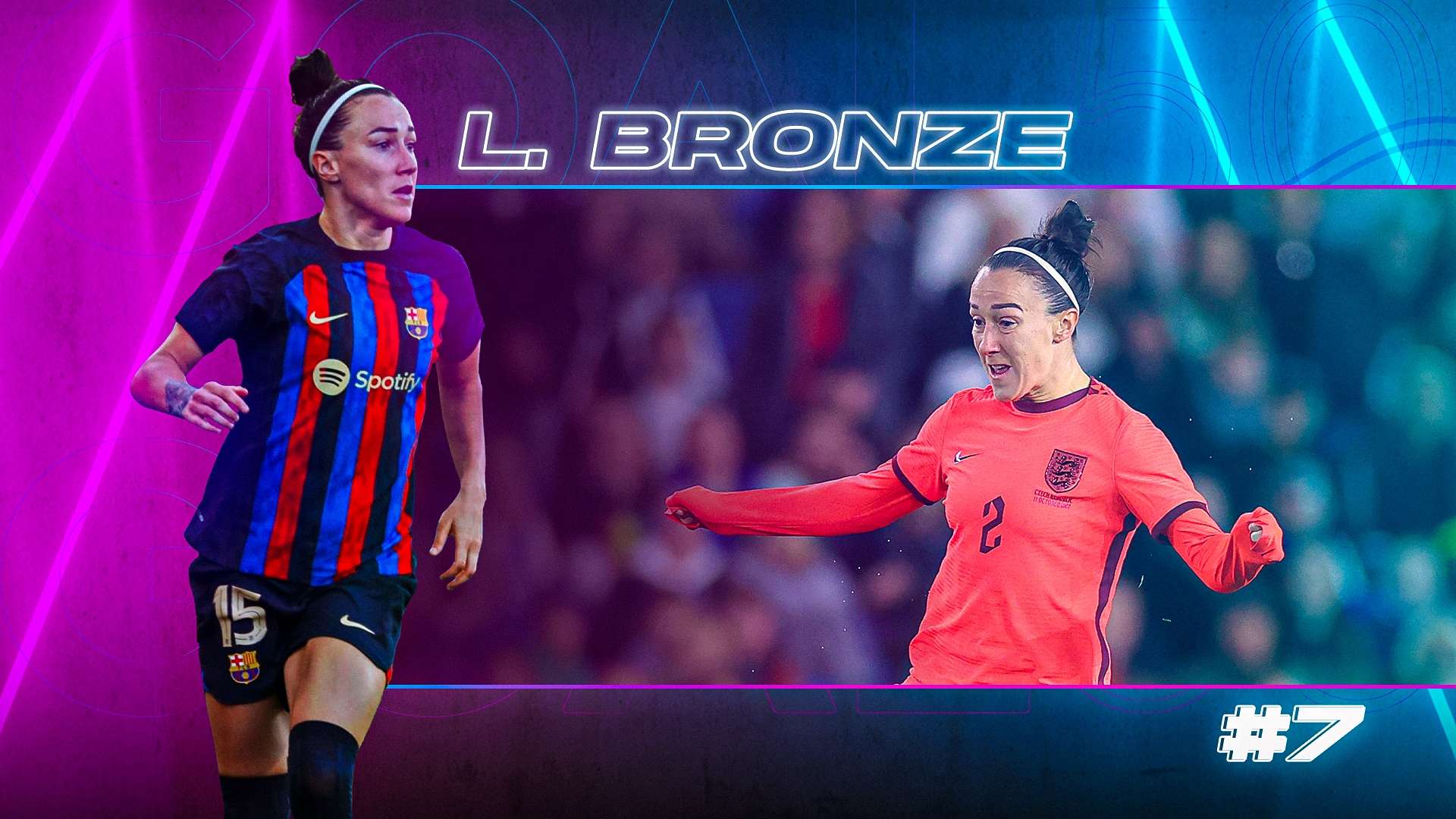 GOAL50 2022 Lucy Bronze GFX Ranking