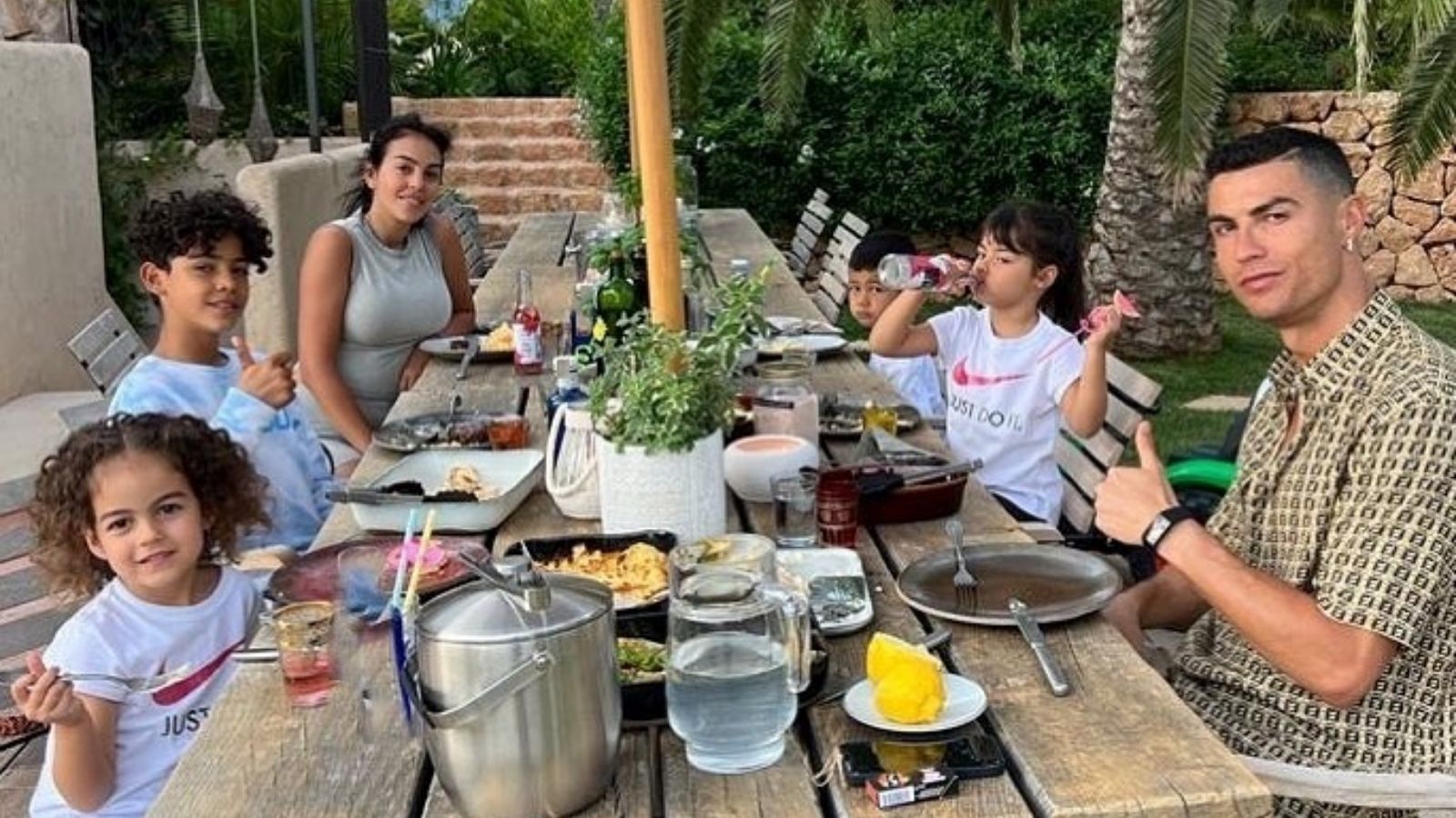 Cristiano Ronaldo and Family