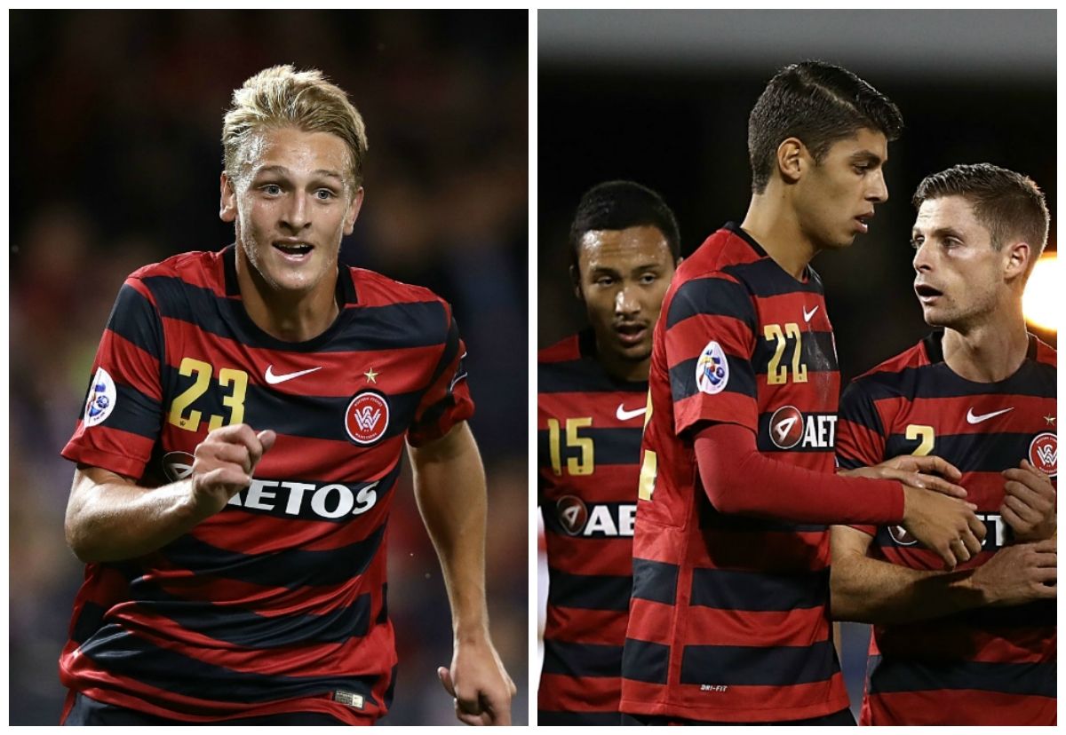 Lachlan Scott Jonathan Aspro Western Sydney Wanderers v FC Seoul AFC Champions League 11042017