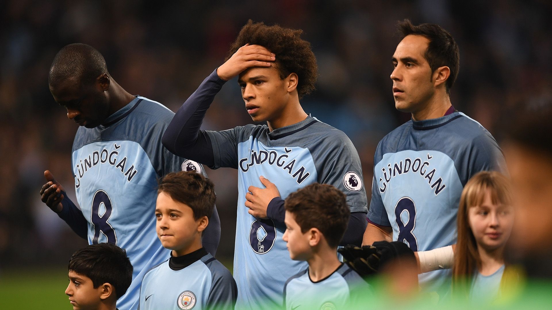 Ilkay Gundogan shirts Manchester City