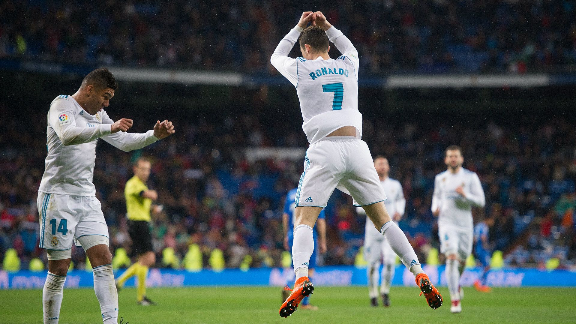 Cristiano Ronaldo Real Madrid Getafe La Liga