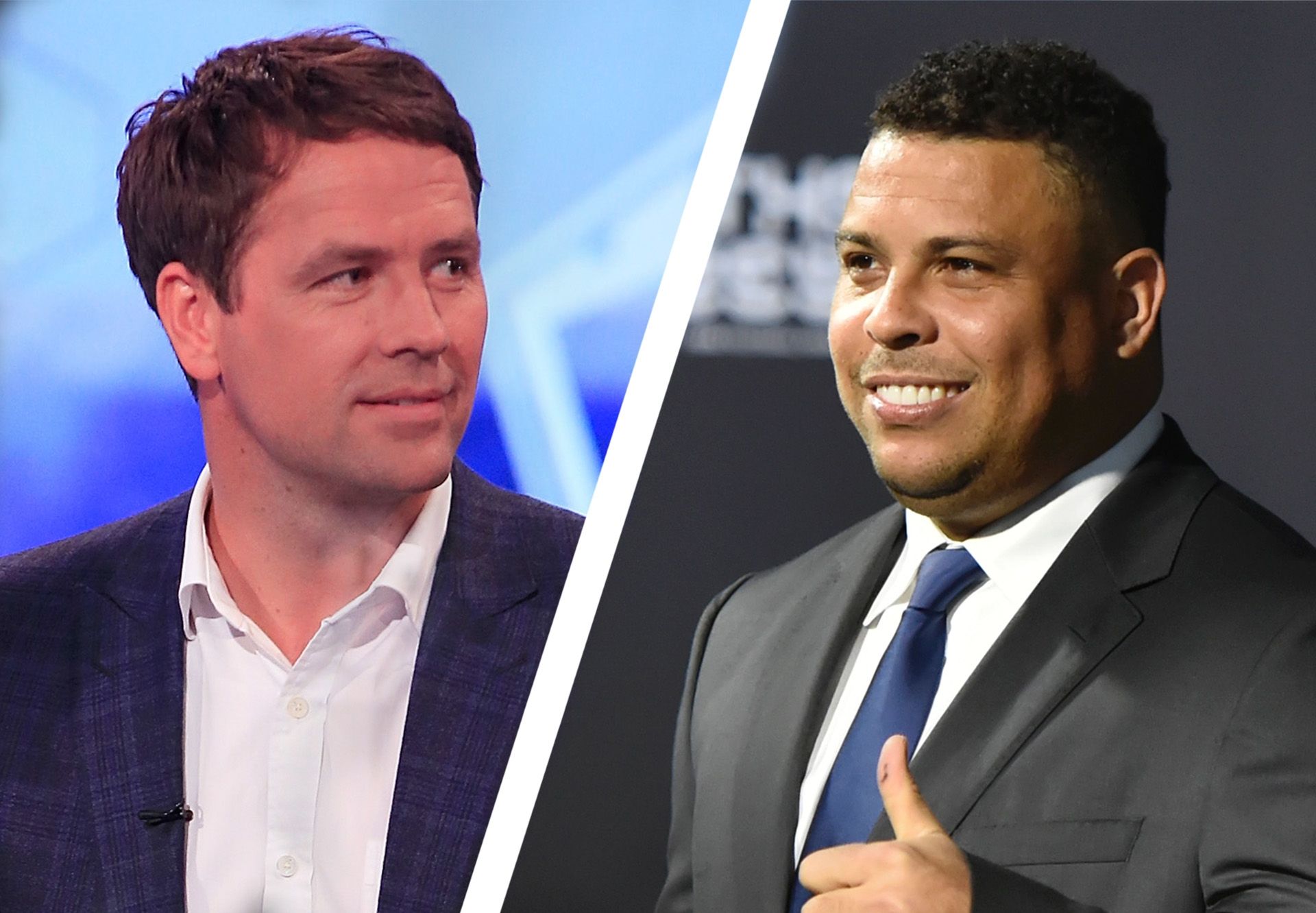 Michael Owen Ronaldo split