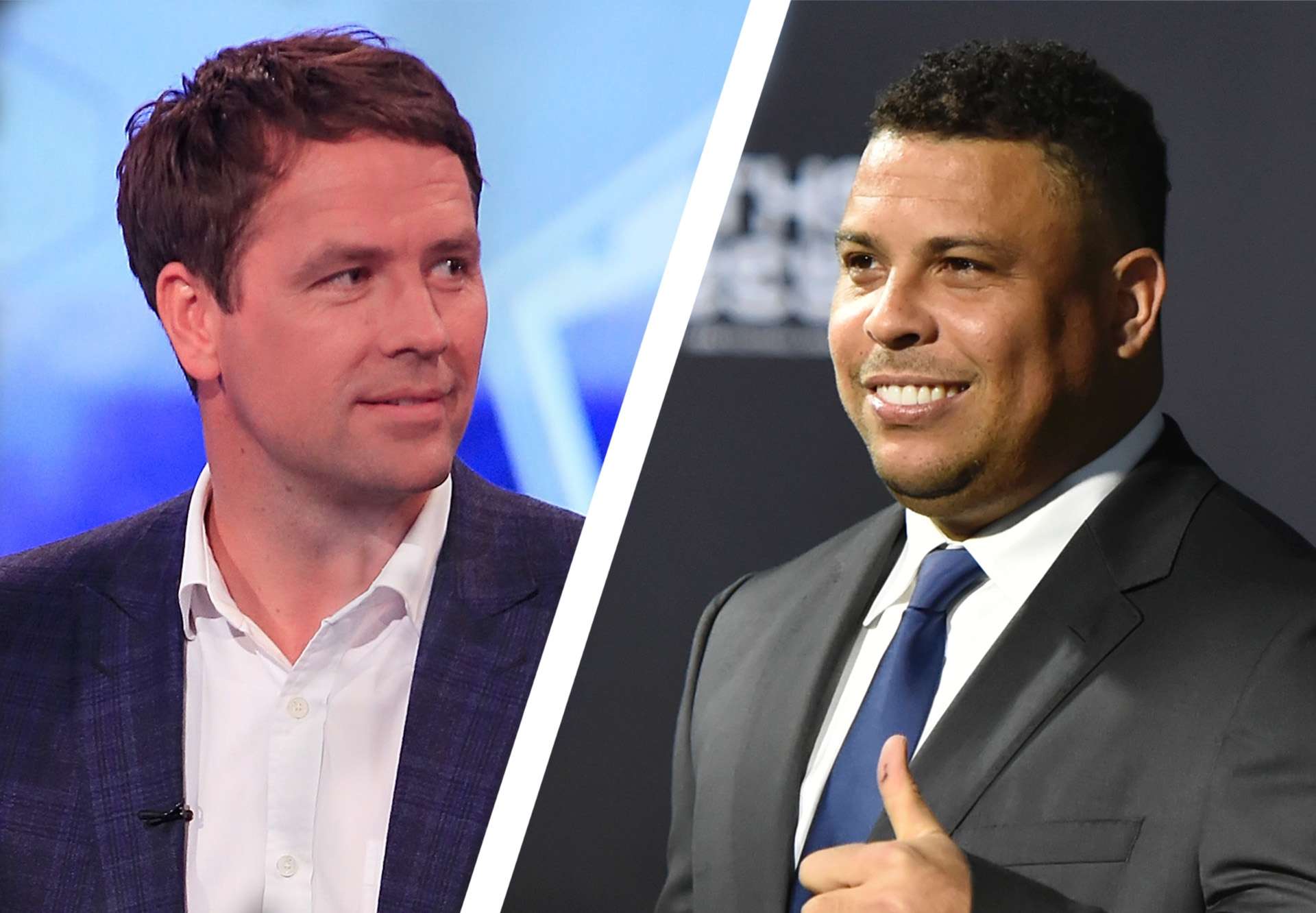 Michael Owen Ronaldo split