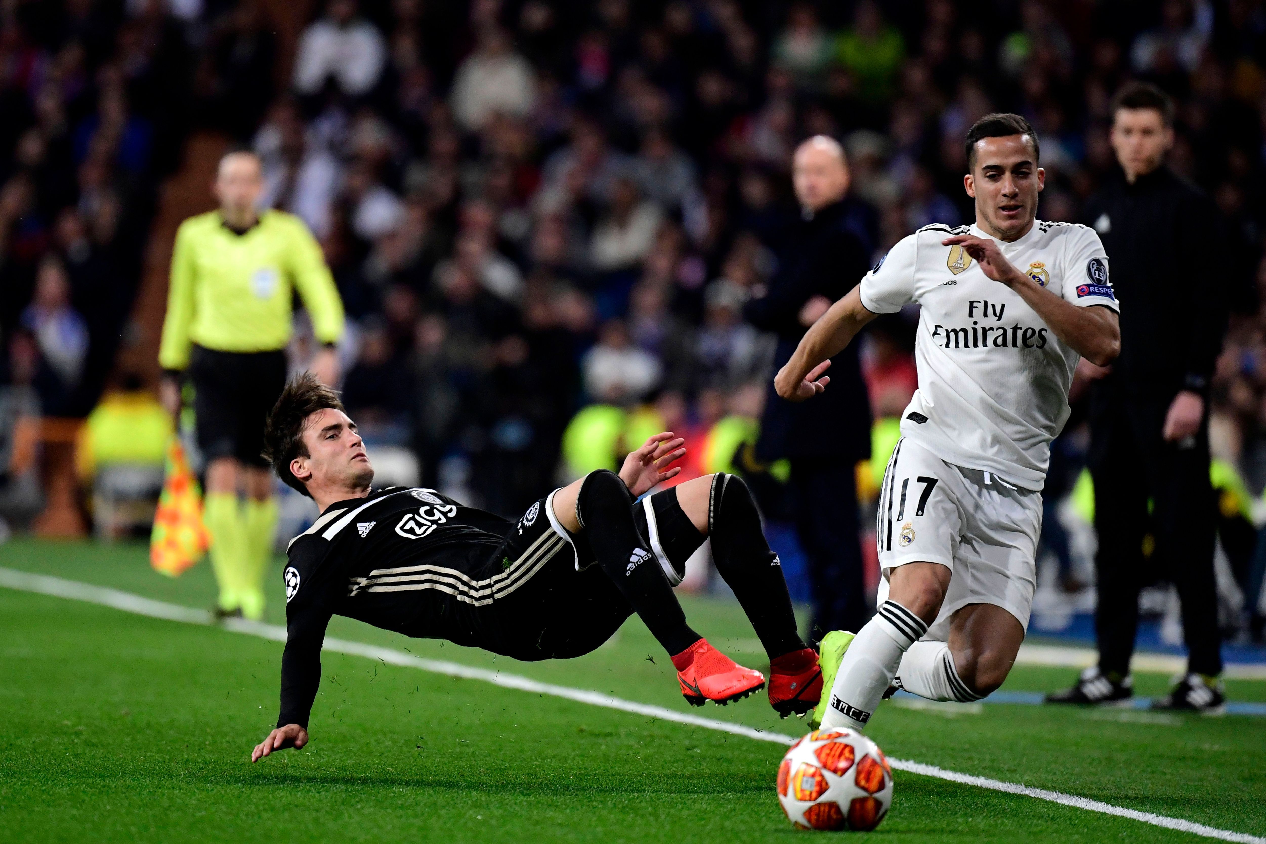 Lucas Vazquez Real Madrid Ajax Champions League