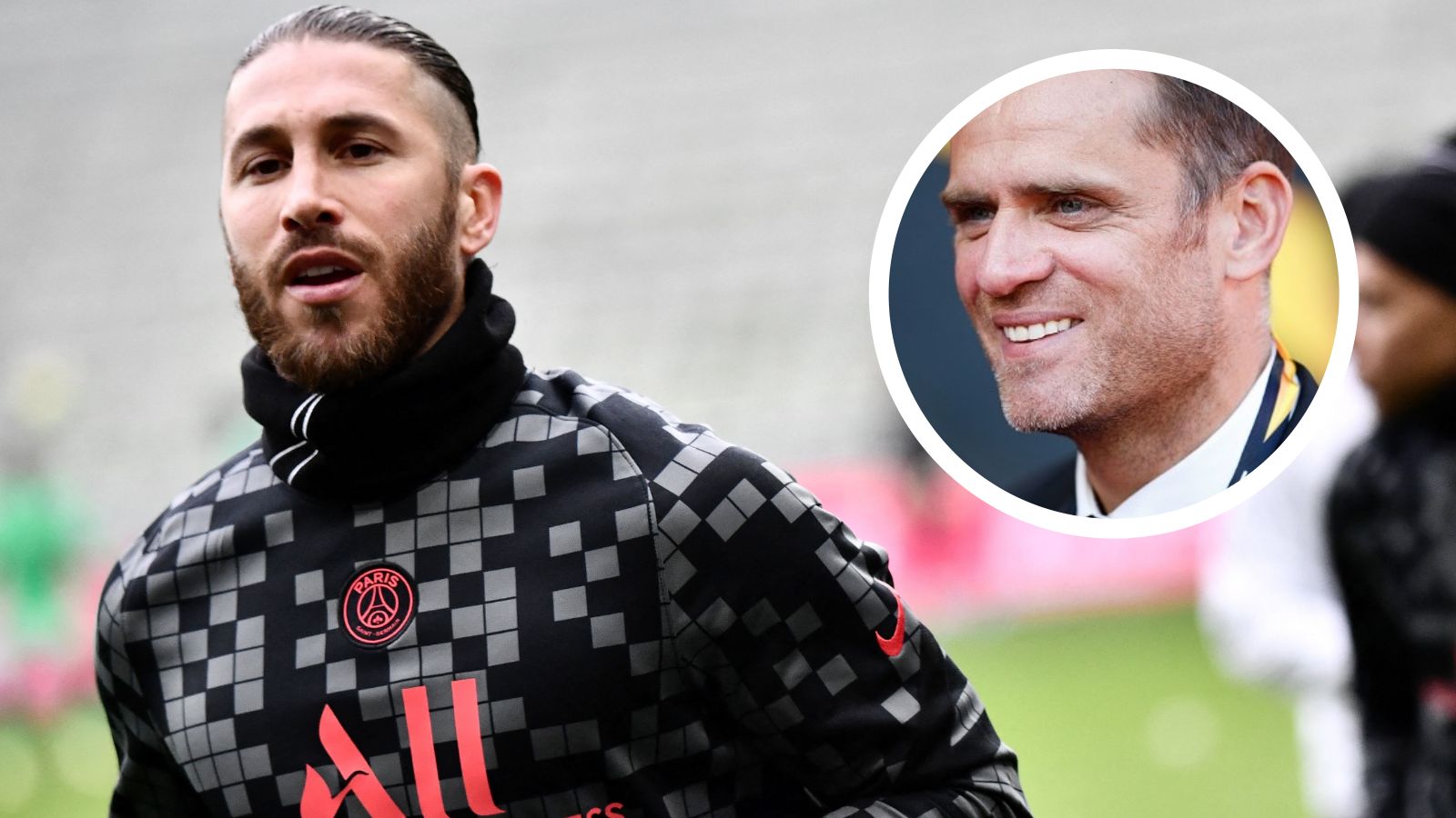 Sergio Ramos Jerome Rothen PSG