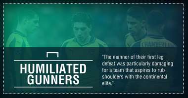 GFX FACT ARSENAL V BAYERN MUNICH