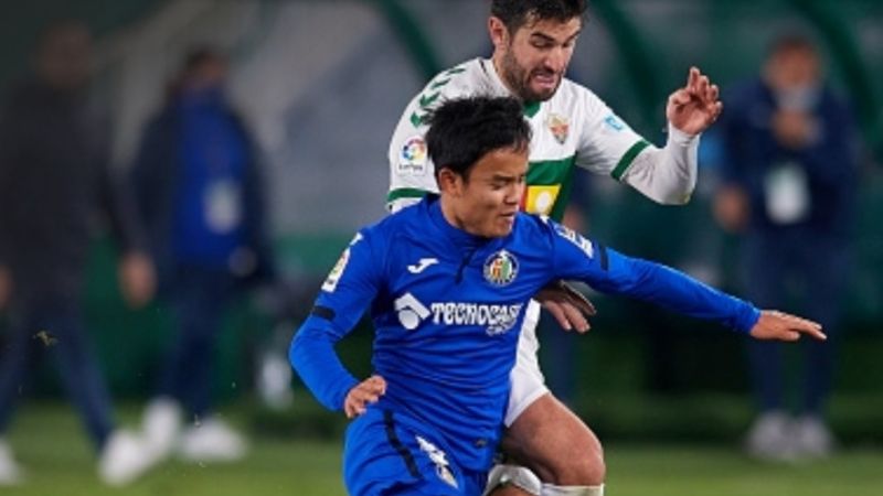 Kubo, Elche vs. Getafe