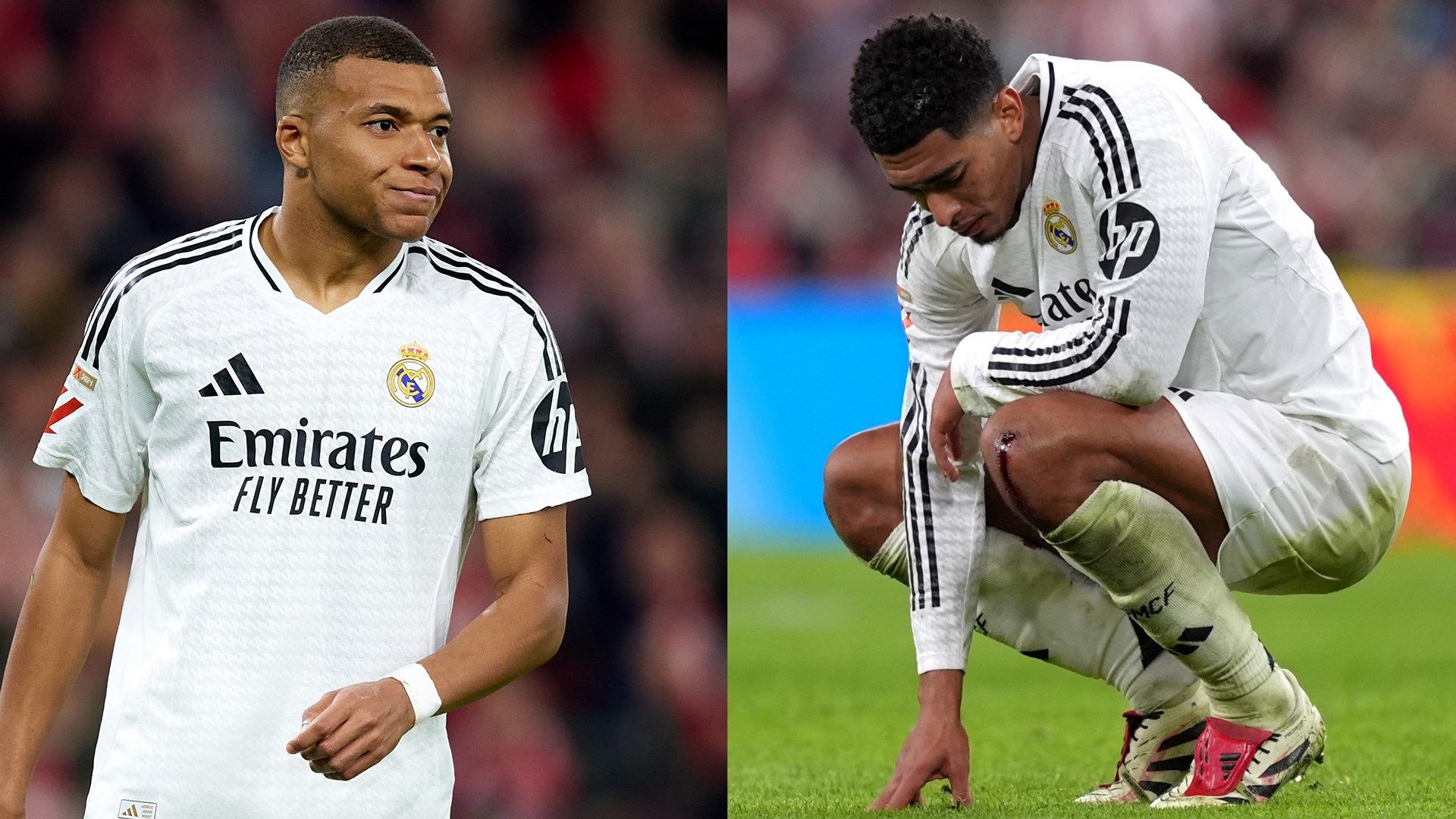 Mbappe Bellingham Real Madrid GFX