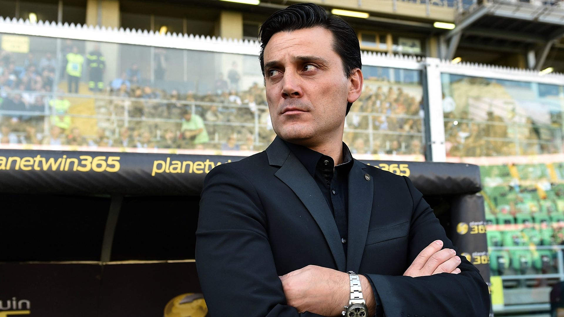 Vincenzo Montella Palermo Milan Serie A 06112016