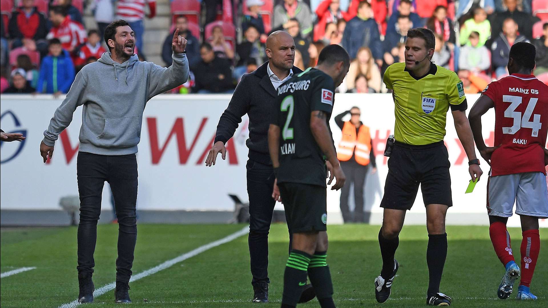 ONLY GERMANY Sandro Schwarz Mainz 05 Bundesliga 28092019